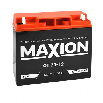 MAXION AGM 12V 20Ah